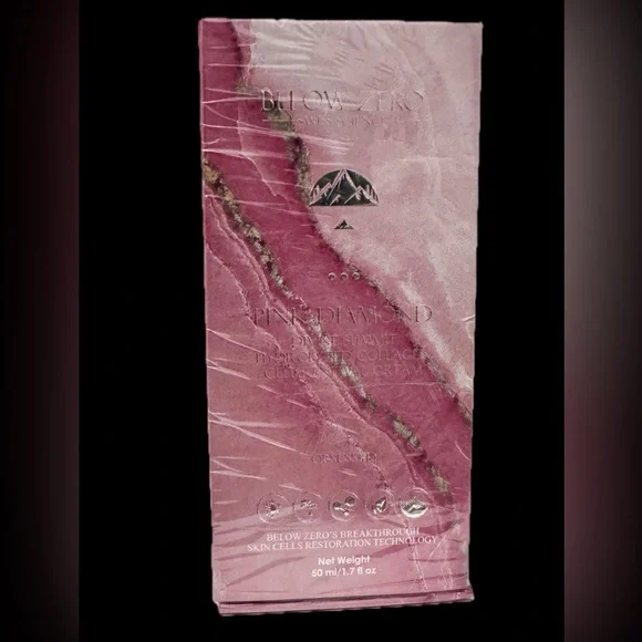 Below Zero Pink Diamond Hydrolyzed Collagen Cell Renewal Cream - Sealed Box - Picture 2 of 4